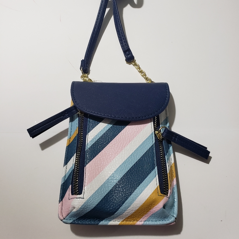Stripped crossbody